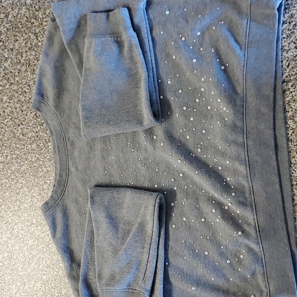 Aeropostale Cropped Long Sleeve Sweatshirt Size M